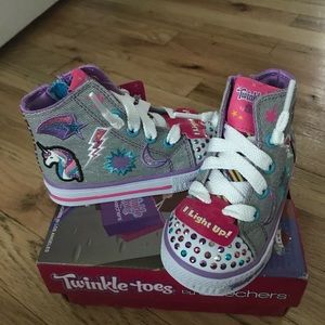 Bnib Skechers twinkle toes unicorn size 6